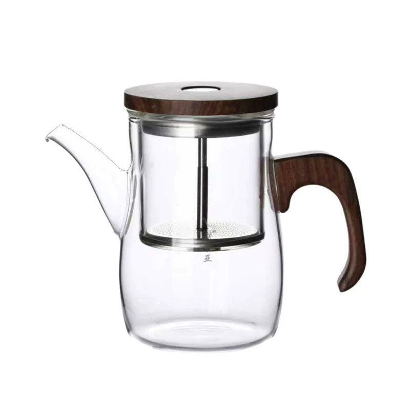 Teapot gloine teas-resistant le scaradh uisce tae