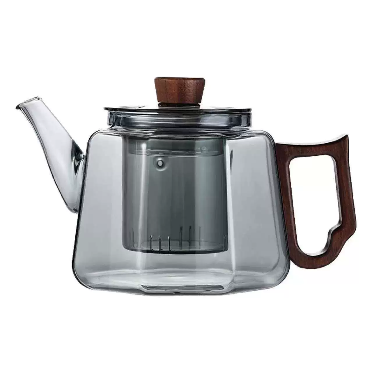 Pota Tae Gloine Ard-Borosilicate Tiubhaithe atá Frithsheasmhach in aghaidh Teas